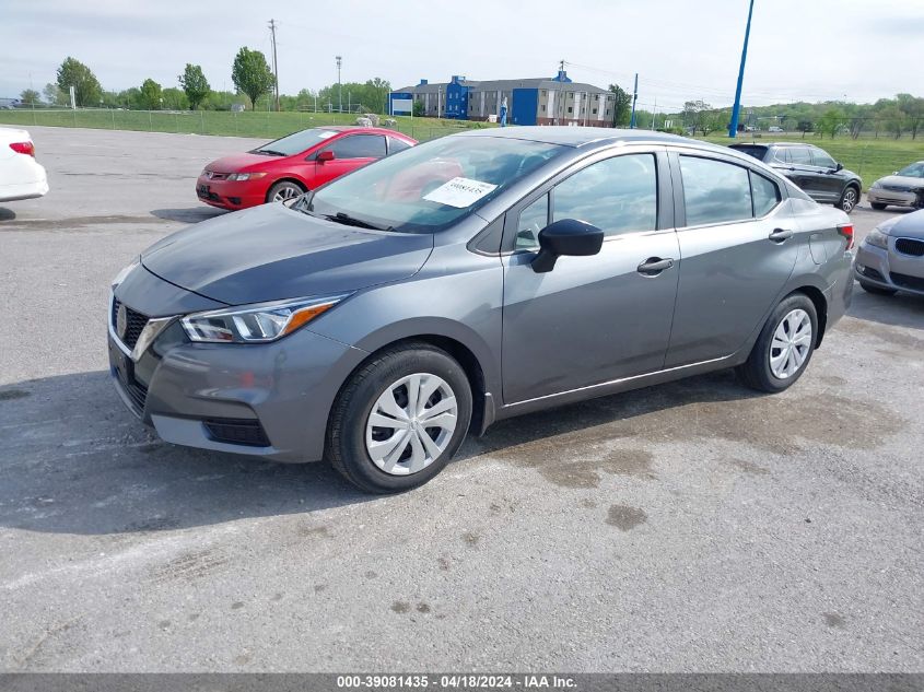 2021 Nissan Versa S Xtronic Cvt VIN: 3N1CN8DV3ML820569 Lot: 39081435