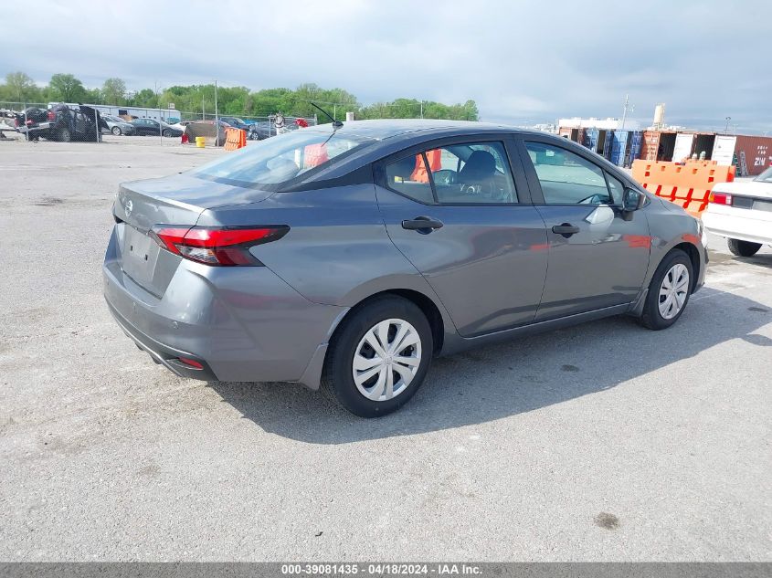 2021 Nissan Versa S Xtronic Cvt VIN: 3N1CN8DV3ML820569 Lot: 39081435