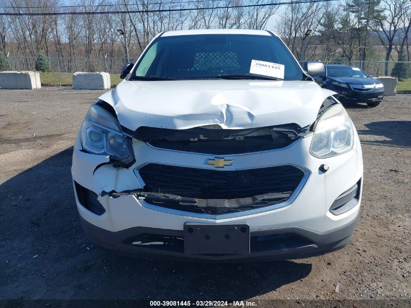 2GNALBEK6G6345687 2016 Chevrolet Equinox Ls