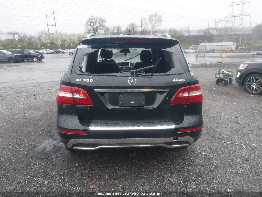 2015 MERCEDES-BENZ ML 350 4MATIC - 4JGDA5HB0FA594475