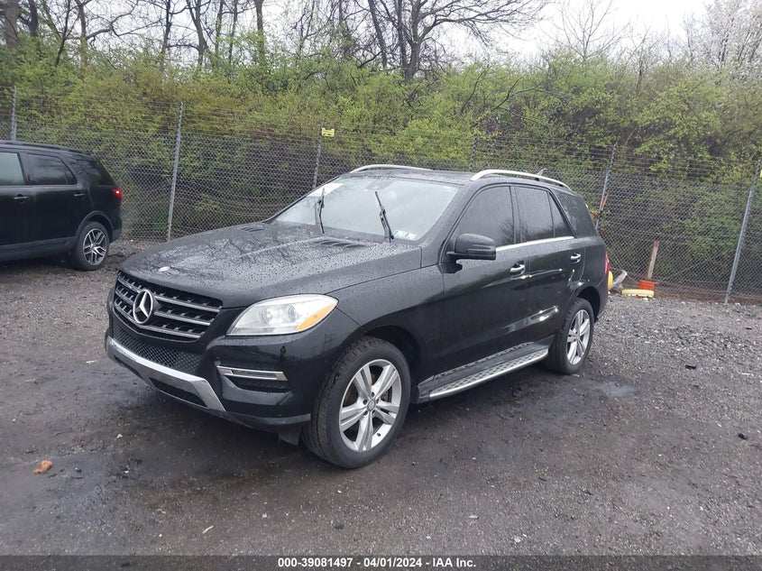 2015 MERCEDES-BENZ ML 350 4MATIC - 4JGDA5HB0FA594475