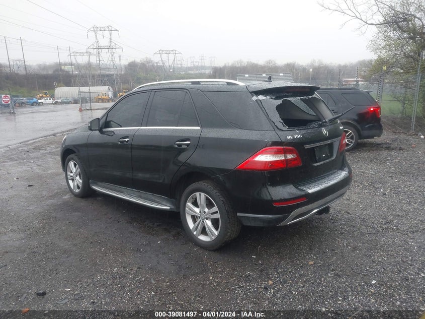 2015 MERCEDES-BENZ ML 350 4MATIC - 4JGDA5HB0FA594475