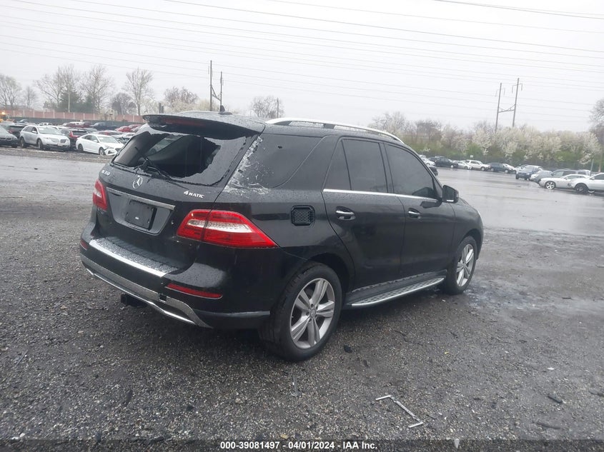 2015 MERCEDES-BENZ ML 350 4MATIC - 4JGDA5HB0FA594475