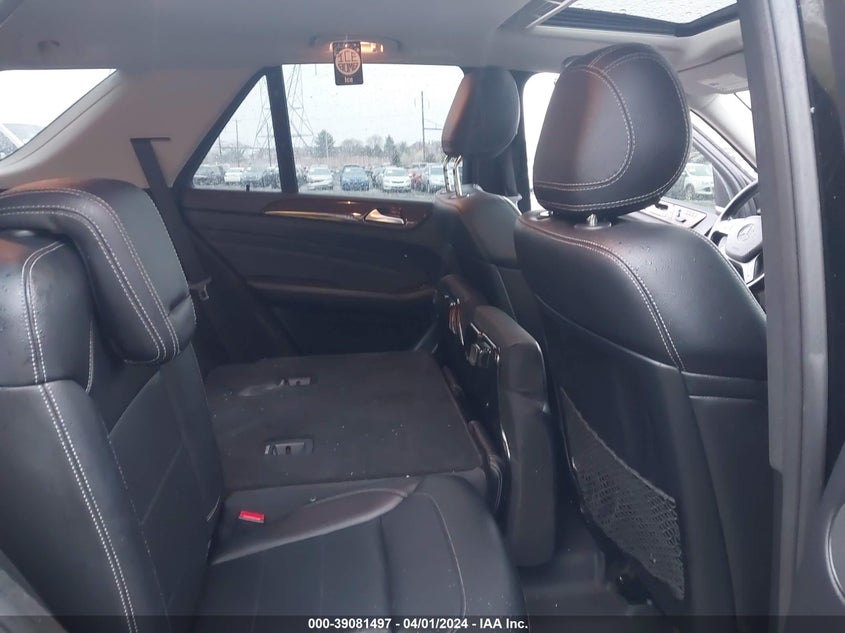 2015 MERCEDES-BENZ ML 350 4MATIC - 4JGDA5HB0FA594475