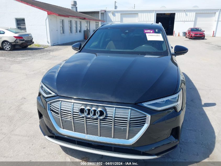 2019 Audi E-Tron Premium Plus VIN: WA1LAAGEXKB005306 Lot: 39081602