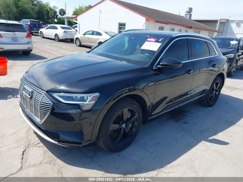 2019 Audi E-Tron Premium Plus VIN: WA1LAAGEXKB005306 Lot: 39081602