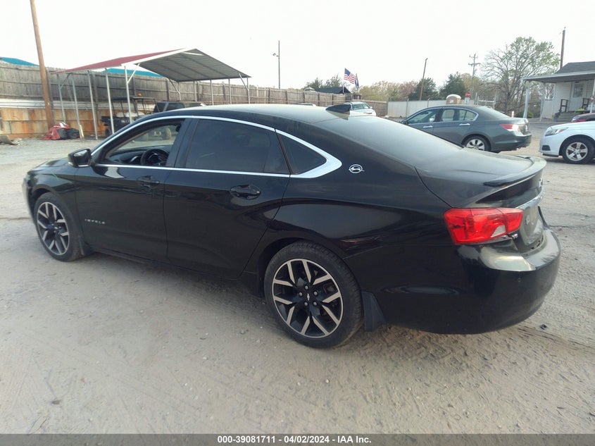 2015 CHEVROLET IMPALA LT - 1G1125S33FU147524