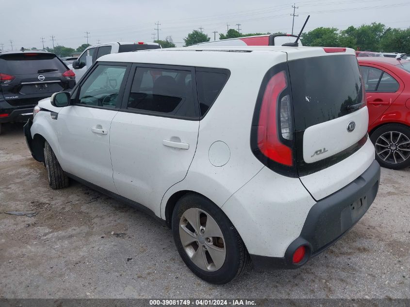 2014 Kia Soul VIN: KNDJN2A24E7027430 Lot: 39081749