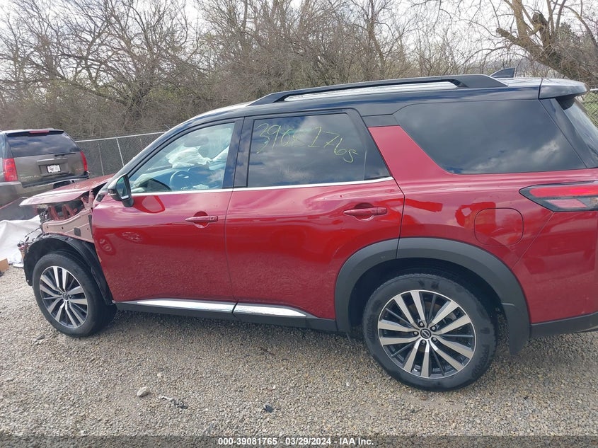 2022 NISSAN PATHFINDER PLATINUM 4WD - 5N1DR3DK1NC246657