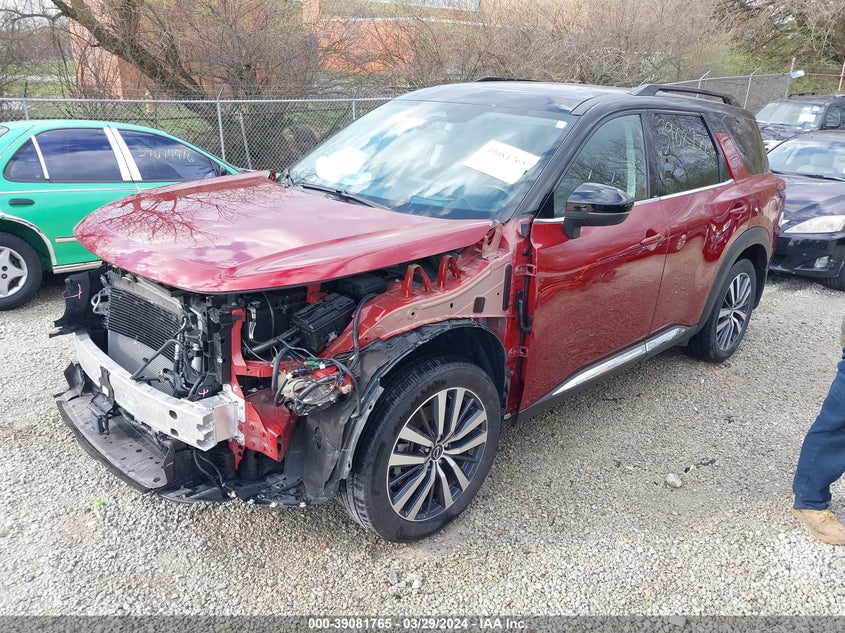 2022 NISSAN PATHFINDER PLATINUM 4WD - 5N1DR3DK1NC246657