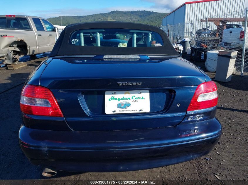 2004 Volvo C70 Ht VIN: YV1NC62D84J044998 Lot: 39081775