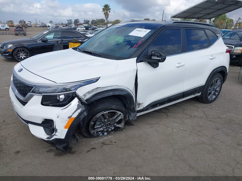 2021 Kia Seltos S VIN: KNDEU2AA6M7127023 Lot: 39081776
