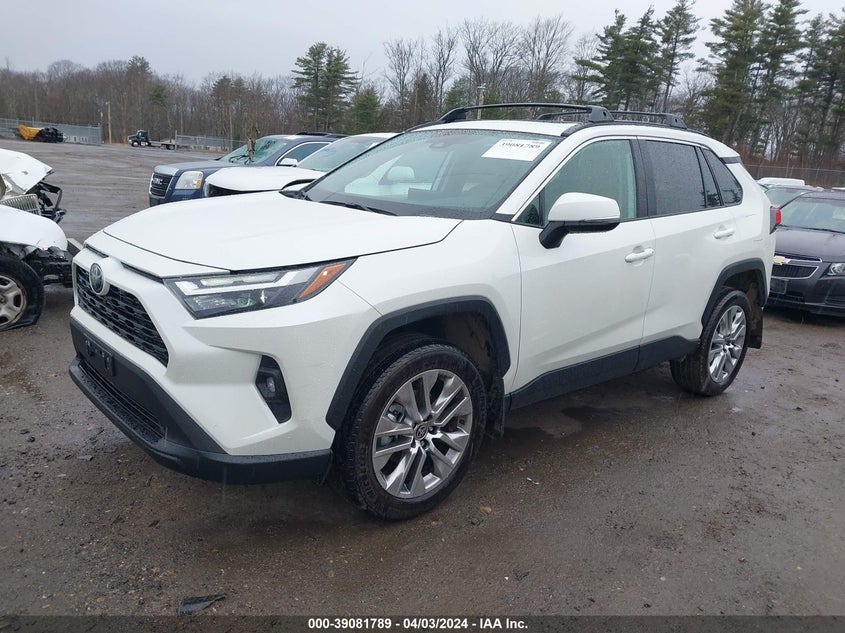 VIN 2T3A1RFV4NW295776 2022 TOYOTA RAV4 XLE PREMIUM