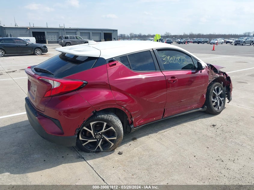2018 Toyota C-Hr Xle Premium VIN: NMTKHMBX9JR052954 Lot: 39081812