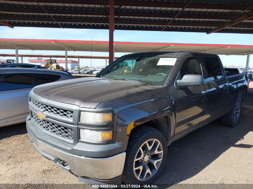 2014 Chevrolet Silverado 1500 Work Truck 1Wt VIN: 3GCUKPEH9EG377755 Lot: 39081884