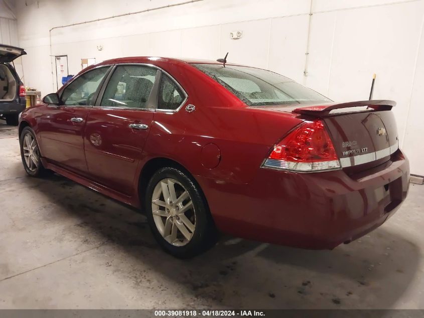 2009 Chevrolet Impala Ltz VIN: 2G1WU57M591179795 Lot: 51034114