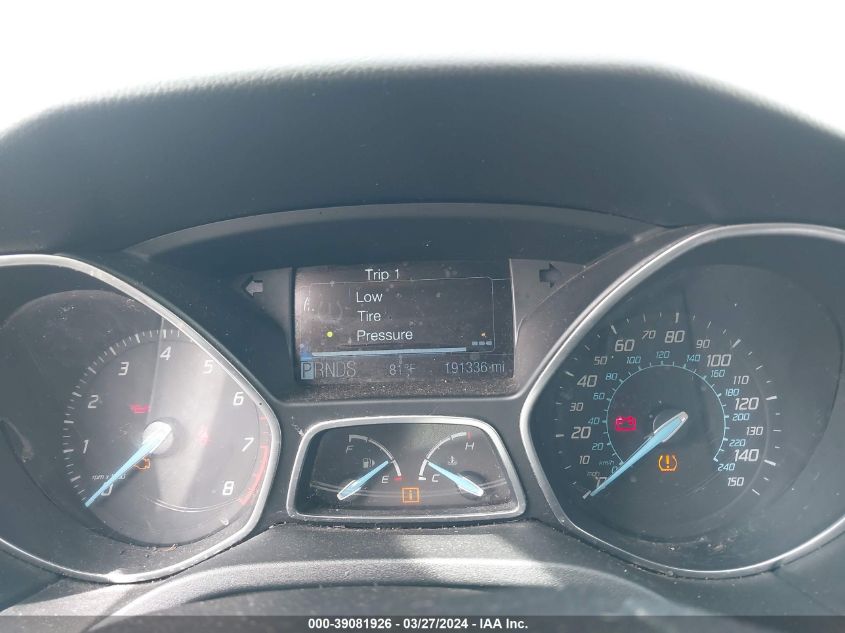 2012 FORD FOCUS VIN: 1FAHP3M27CL219431