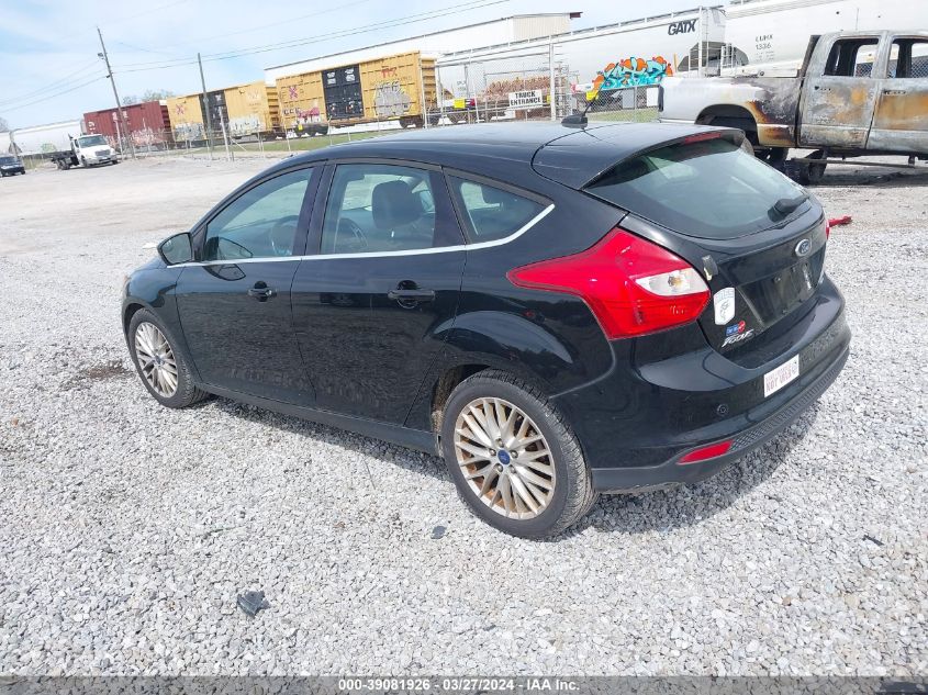 2012 FORD FOCUS VIN: 1FAHP3M27CL219431
