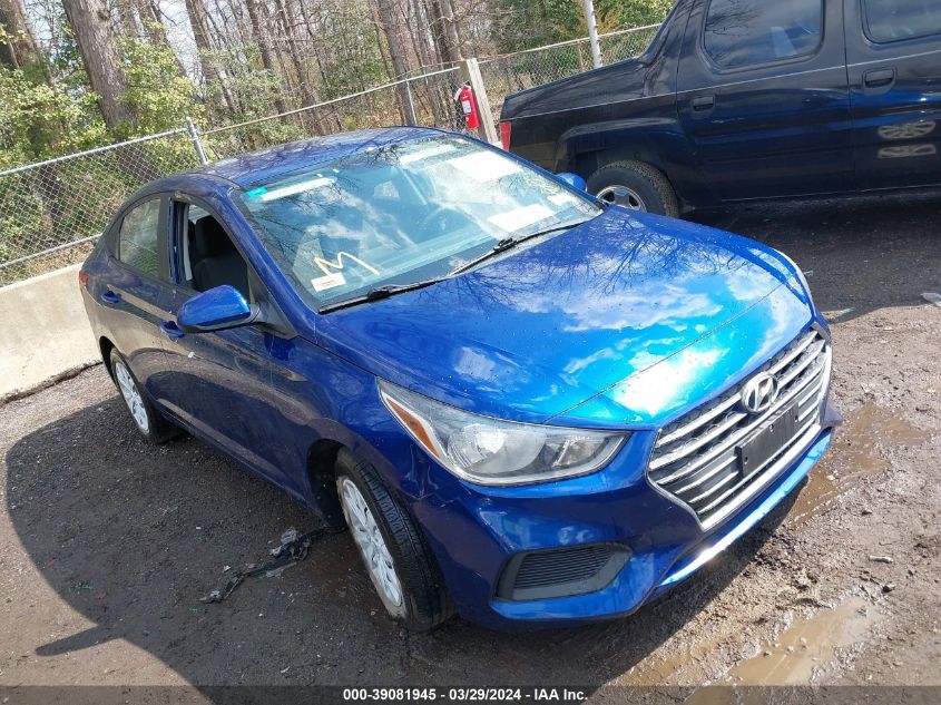 2019 Hyundai Accent Se VIN: 3KPC24A39KE075457 Lot: 39081945