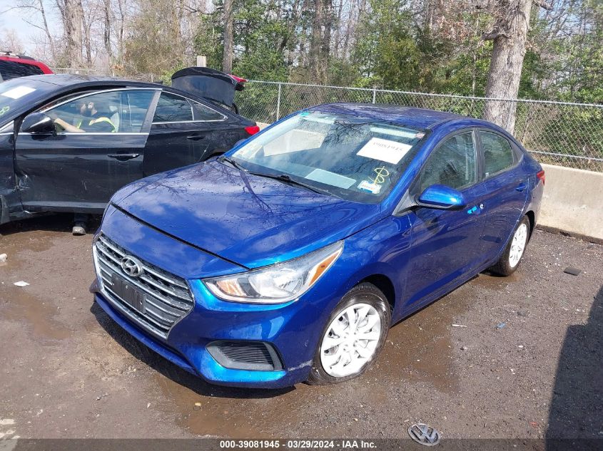 2019 Hyundai Accent Se VIN: 3KPC24A39KE075457 Lot: 39081945