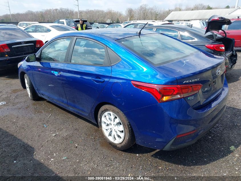 2019 Hyundai Accent Se VIN: 3KPC24A39KE075457 Lot: 39081945