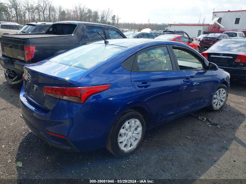 2019 Hyundai Accent Se VIN: 3KPC24A39KE075457 Lot: 39081945