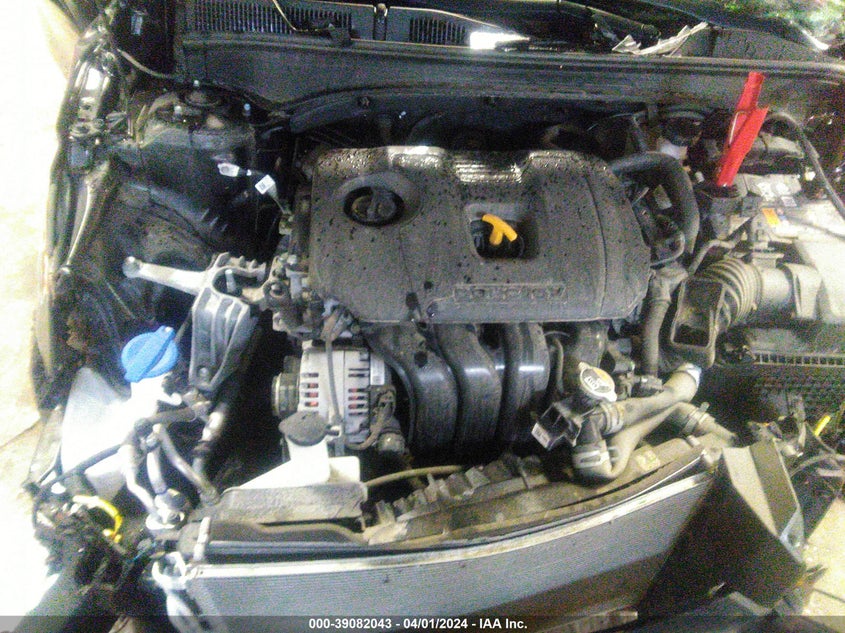 VIN 3KPF24AD2ME409045 2021 KIA FORTE LXS