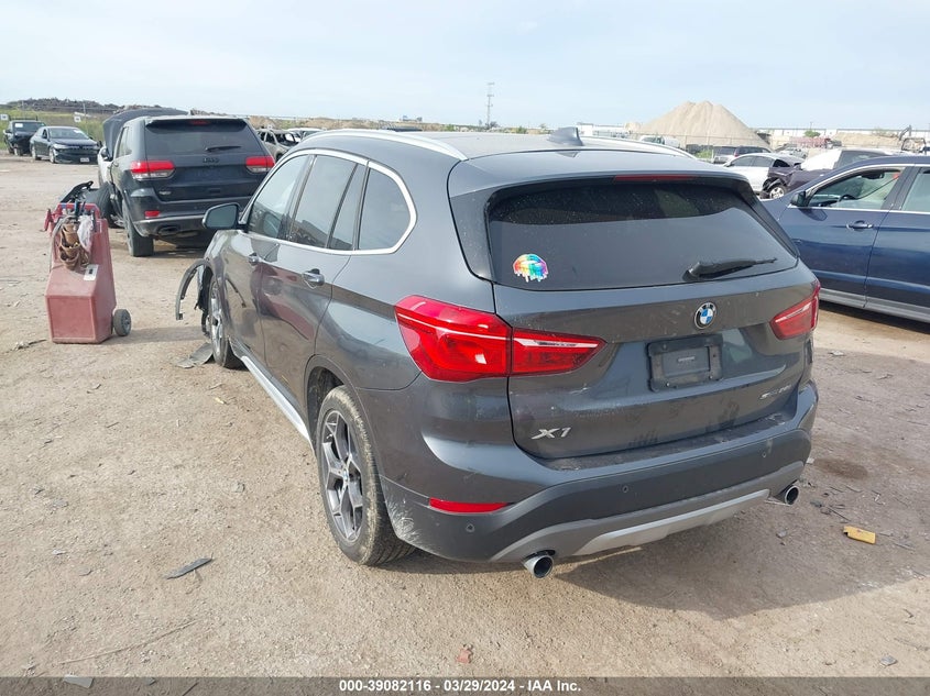 2018 BMW X1 Sdrive28I VIN: WBXHU7C35J3H43460 Lot: 39082116