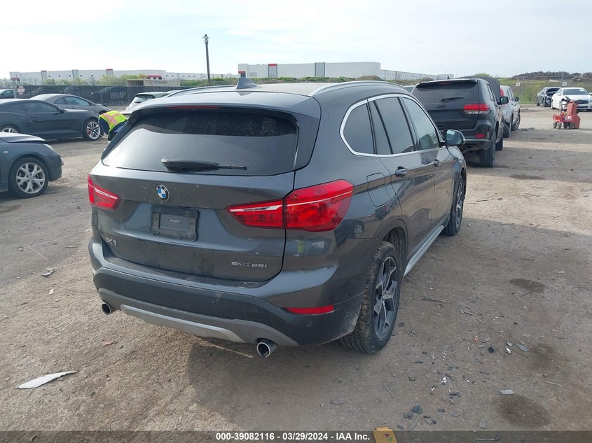 2018 BMW X1 Sdrive28I VIN: WBXHU7C35J3H43460 Lot: 39082116