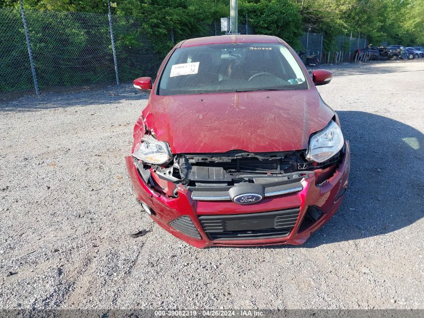 2014 Ford Focus Se VIN: 1FADP3K28EL360545 Lot: 39082319