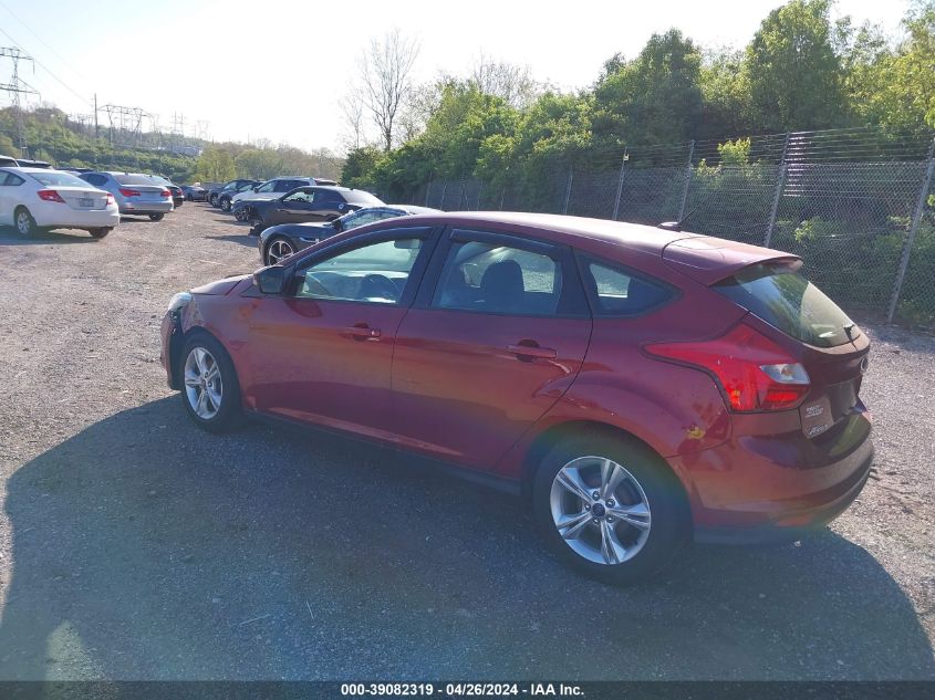 2014 Ford Focus Se VIN: 1FADP3K28EL360545 Lot: 39082319