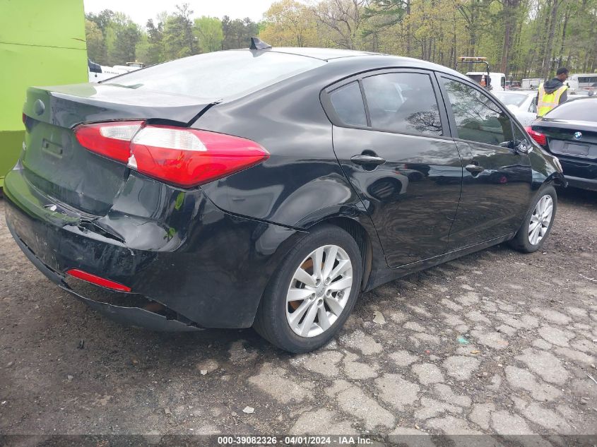 2014 Kia Forte Lx VIN: KNAFX4A69E5136215 Lot: 39082326