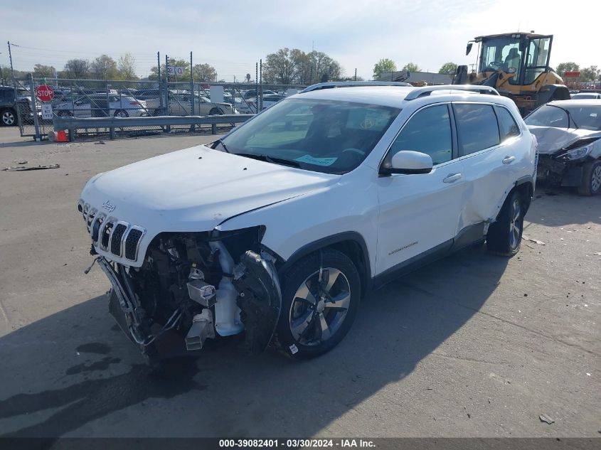 2019 Jeep Cherokee Limited Fwd VIN: 1C4PJLDB8KD434316 Lot: 39082401