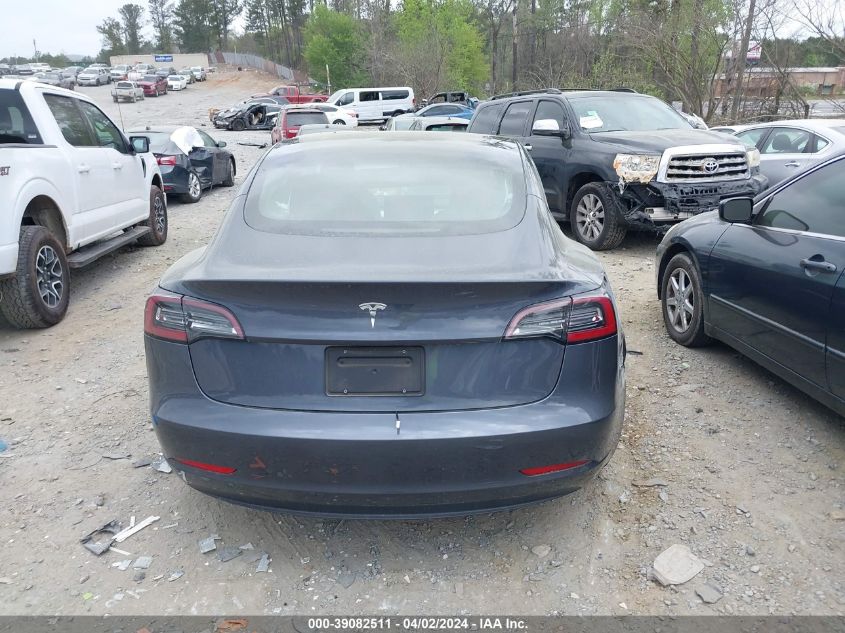 2023 Tesla Model 3 Rear-Wheel Drive VIN: 5YJ3E1EA5PF399151 Lot: 39082511