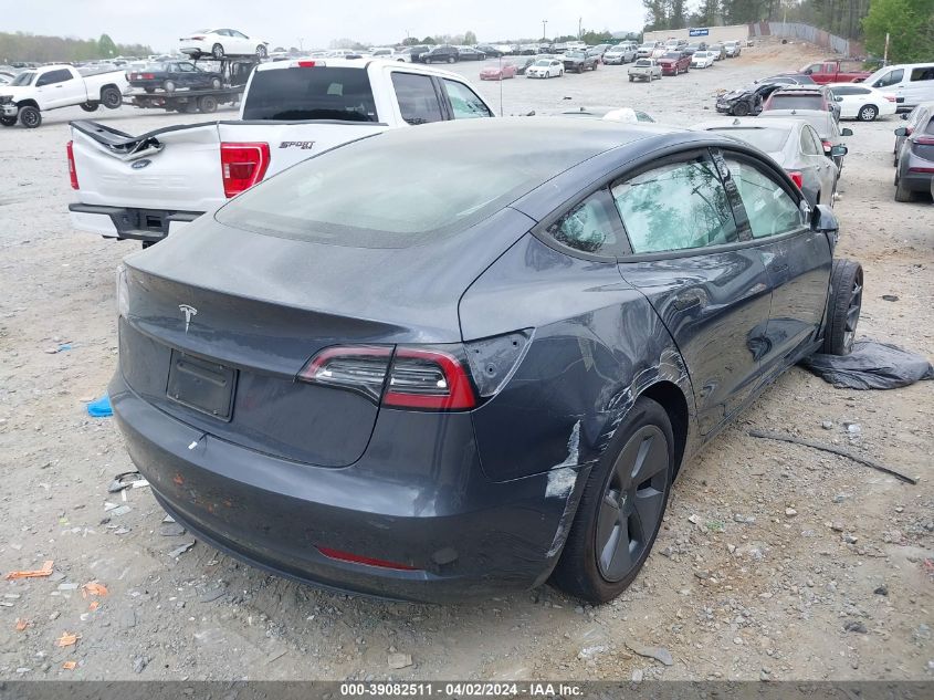 2023 Tesla Model 3 Rear-Wheel Drive VIN: 5YJ3E1EA5PF399151 Lot: 39082511