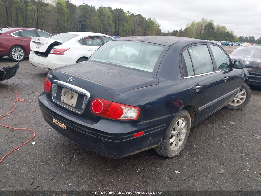 2006 Kia Amanti VIN: KNALD124465087837 Lot: 39082868