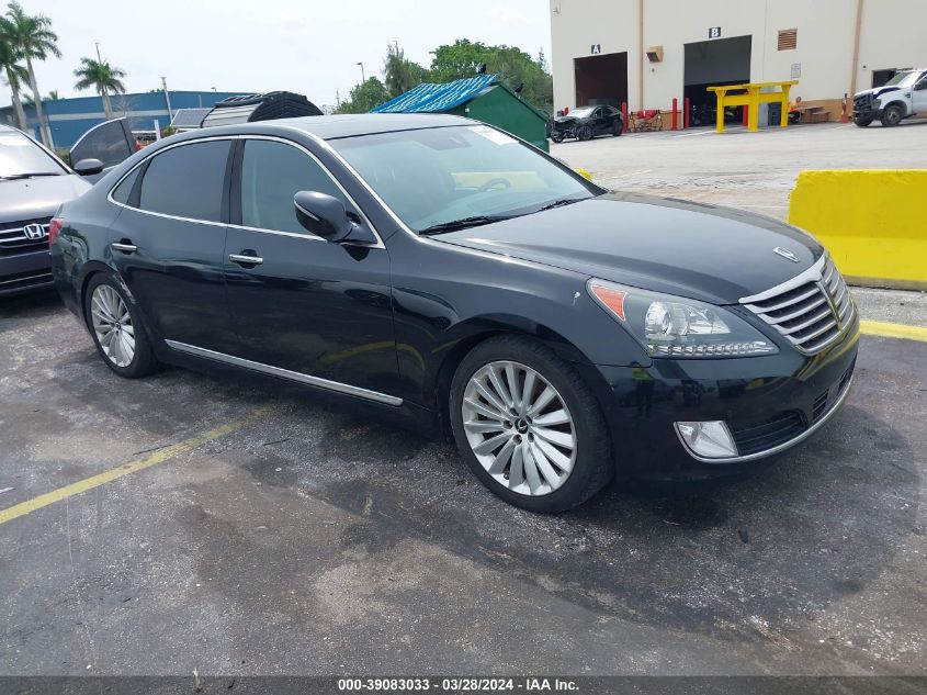 2015 Hyundai Equus Signature VIN: KMHGH4JH3FU096285 Lot: 39083033