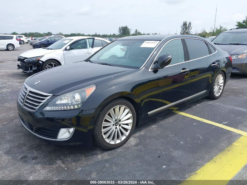 2015 Hyundai Equus Signature VIN: KMHGH4JH3FU096285 Lot: 39083033