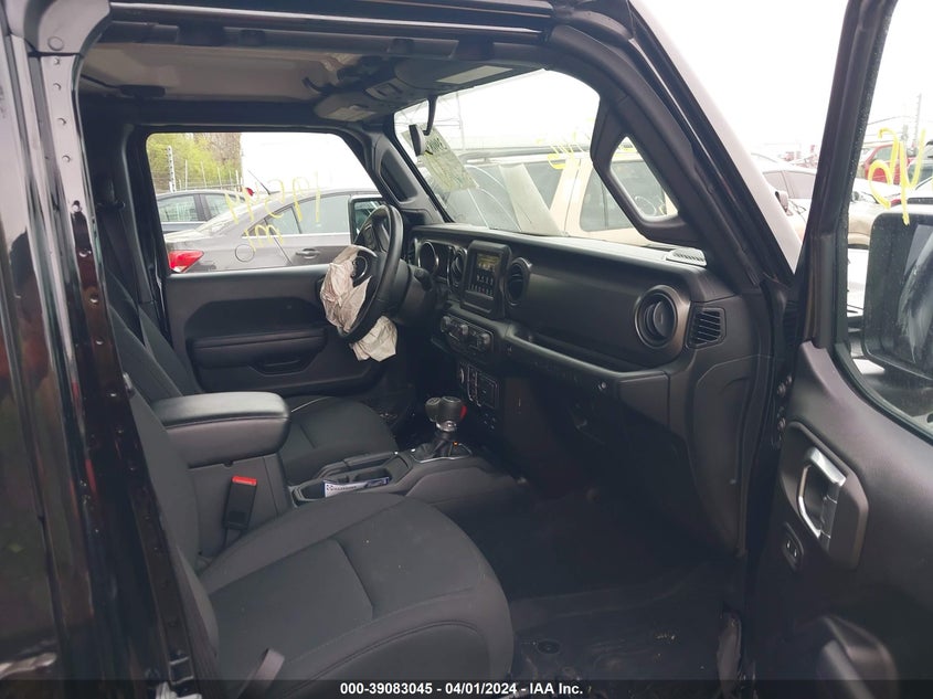 VIN 1C4HJXDN5PW523150 2023 JEEP WRANGLER 4-DOOR WILLYS 4X4
