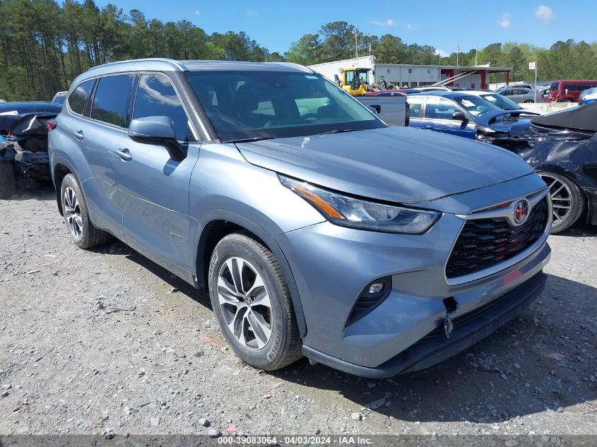 2020 TOYOTA HIGHLANDER XLE - 5TDGZRBH7LS044588