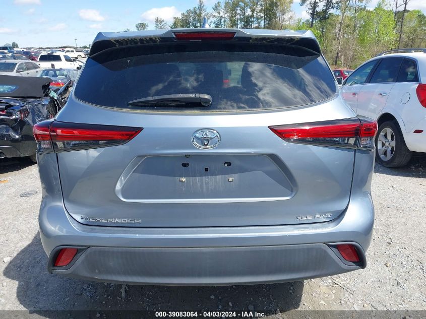 2020 TOYOTA HIGHLANDER XLE - 5TDGZRBH7LS044588