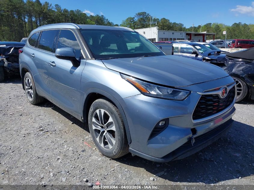 2020 TOYOTA HIGHLANDER XLE - 5TDGZRBH7LS044588