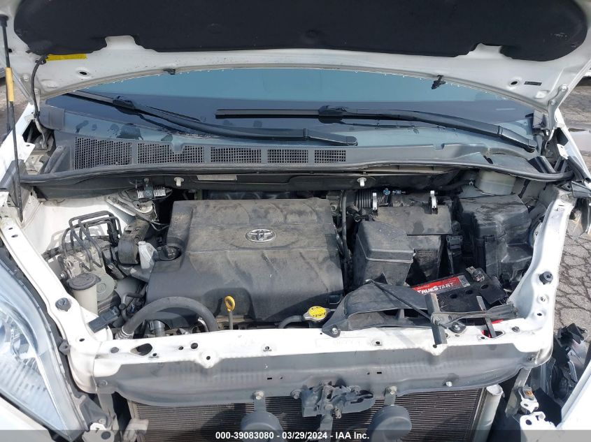 2012 Toyota Sienna Le V6 8 Passenger VIN: 5TDKK3DC6CS220687 Lot: 39083080