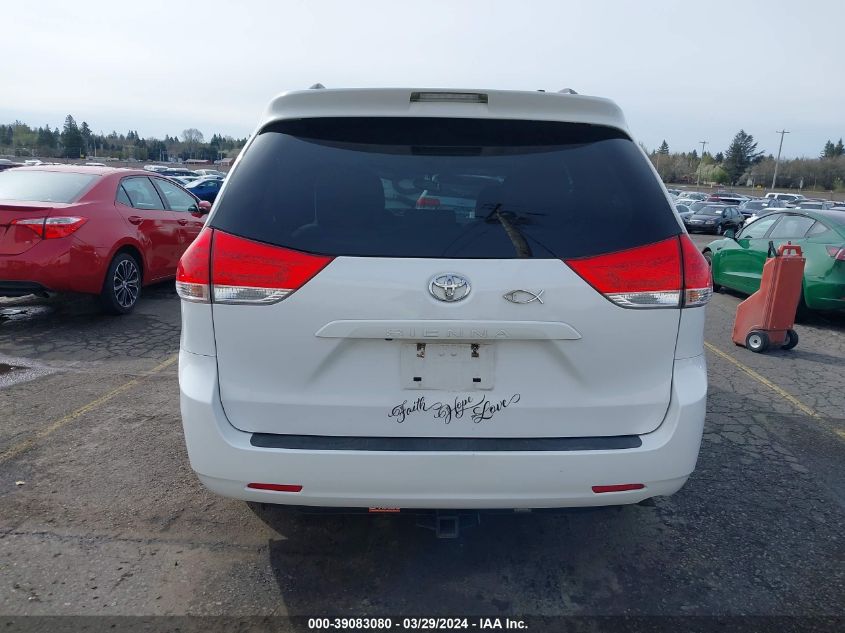 2012 Toyota Sienna Le V6 8 Passenger VIN: 5TDKK3DC6CS220687 Lot: 39083080