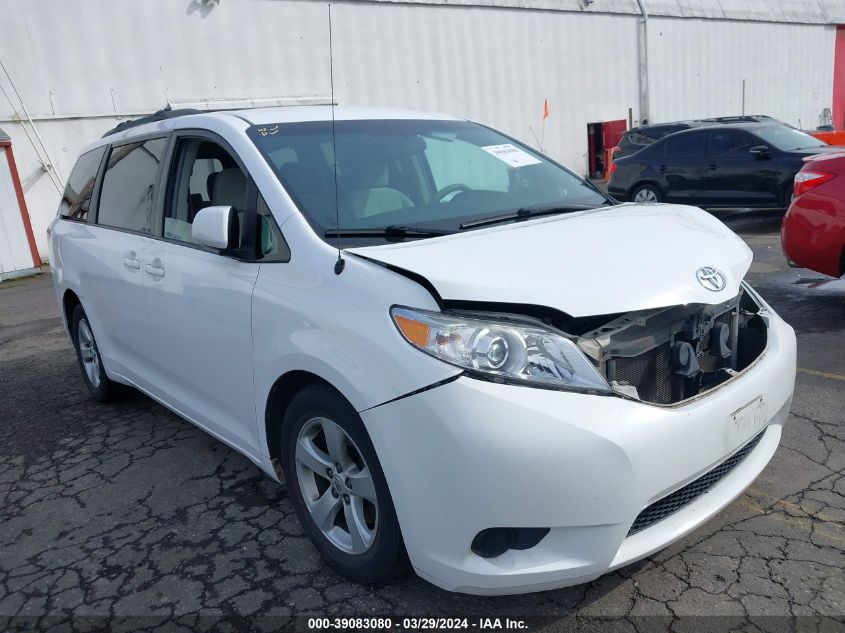 2012 Toyota Sienna Le V6 8 Passenger VIN: 5TDKK3DC6CS220687 Lot: 39083080