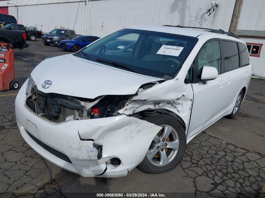 2012 Toyota Sienna Le V6 8 Passenger VIN: 5TDKK3DC6CS220687 Lot: 39083080