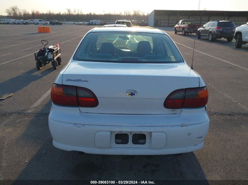 2003 Chevrolet Malibu VIN: 1G1ND52J83M545852 Lot: 39083100