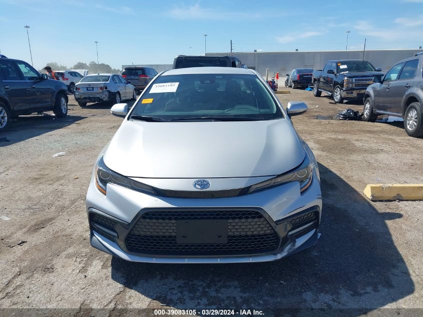 2022 Toyota Corolla Se VIN: 5YFS4MCEXNP099144 Lot: 40721365