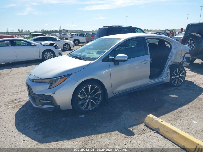 2022 Toyota Corolla Se VIN: 5YFS4MCEXNP099144 Lot: 40721365