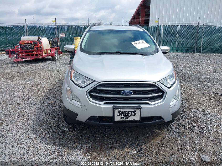 2018 Ford Ecosport Se VIN: MAJ6P1UL3JC228256 Lot: 39083212